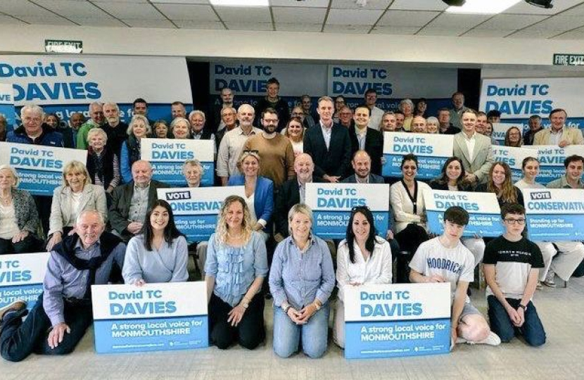 David Davies’ campaign launch