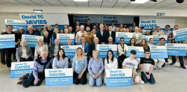 David Davies’ campaign launch